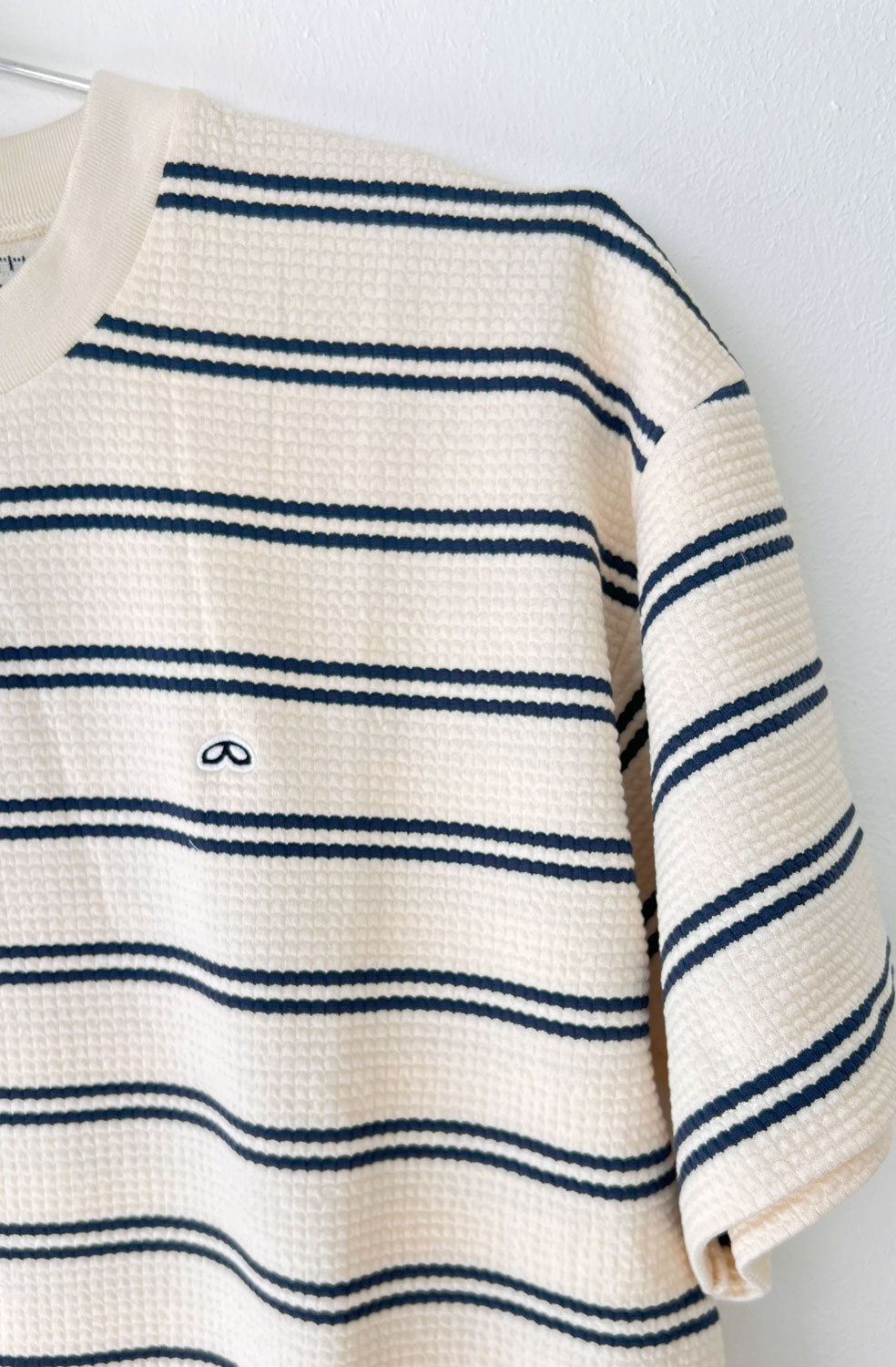 Josh Waffle T-Shirt (Navy Blue)