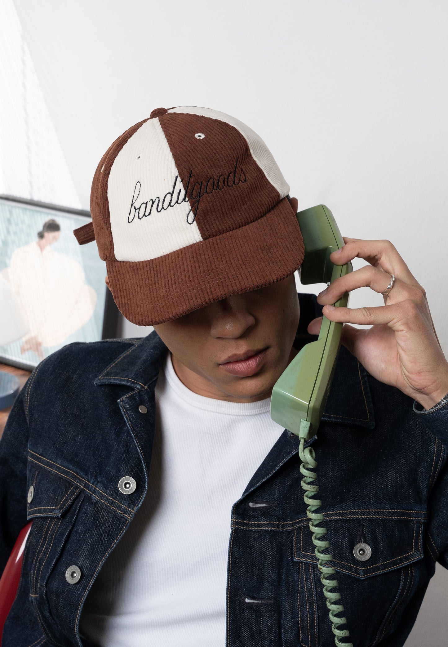 Dane Corduroy Cap (Brown)