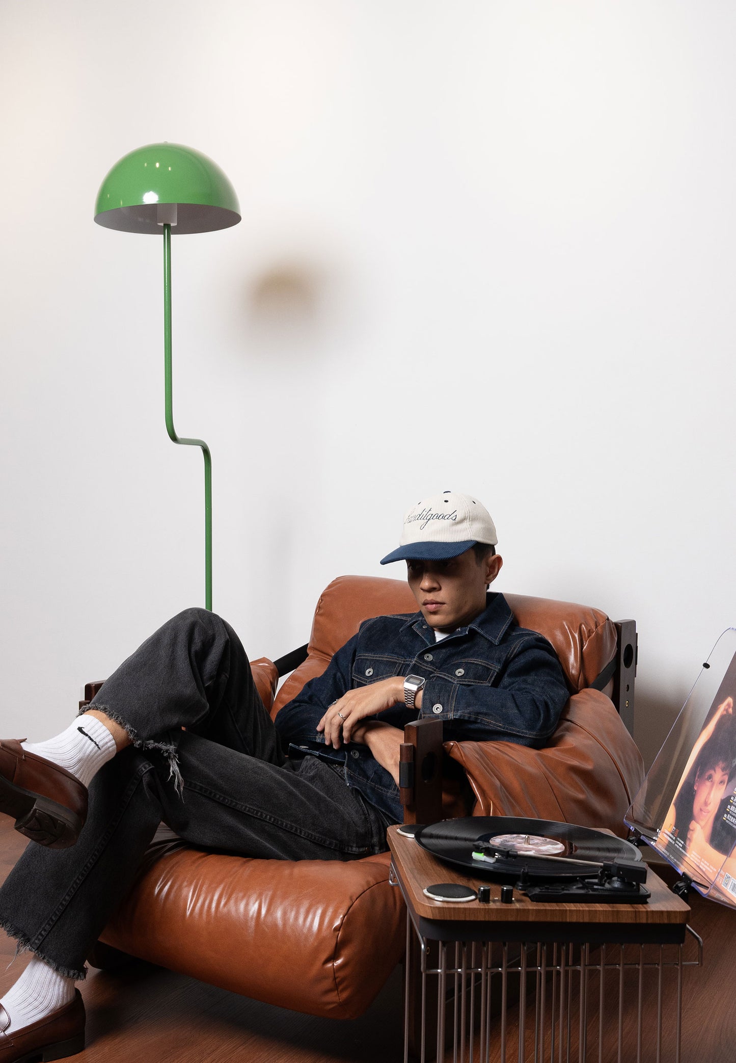 Luis Corduroy Cap (Blue)