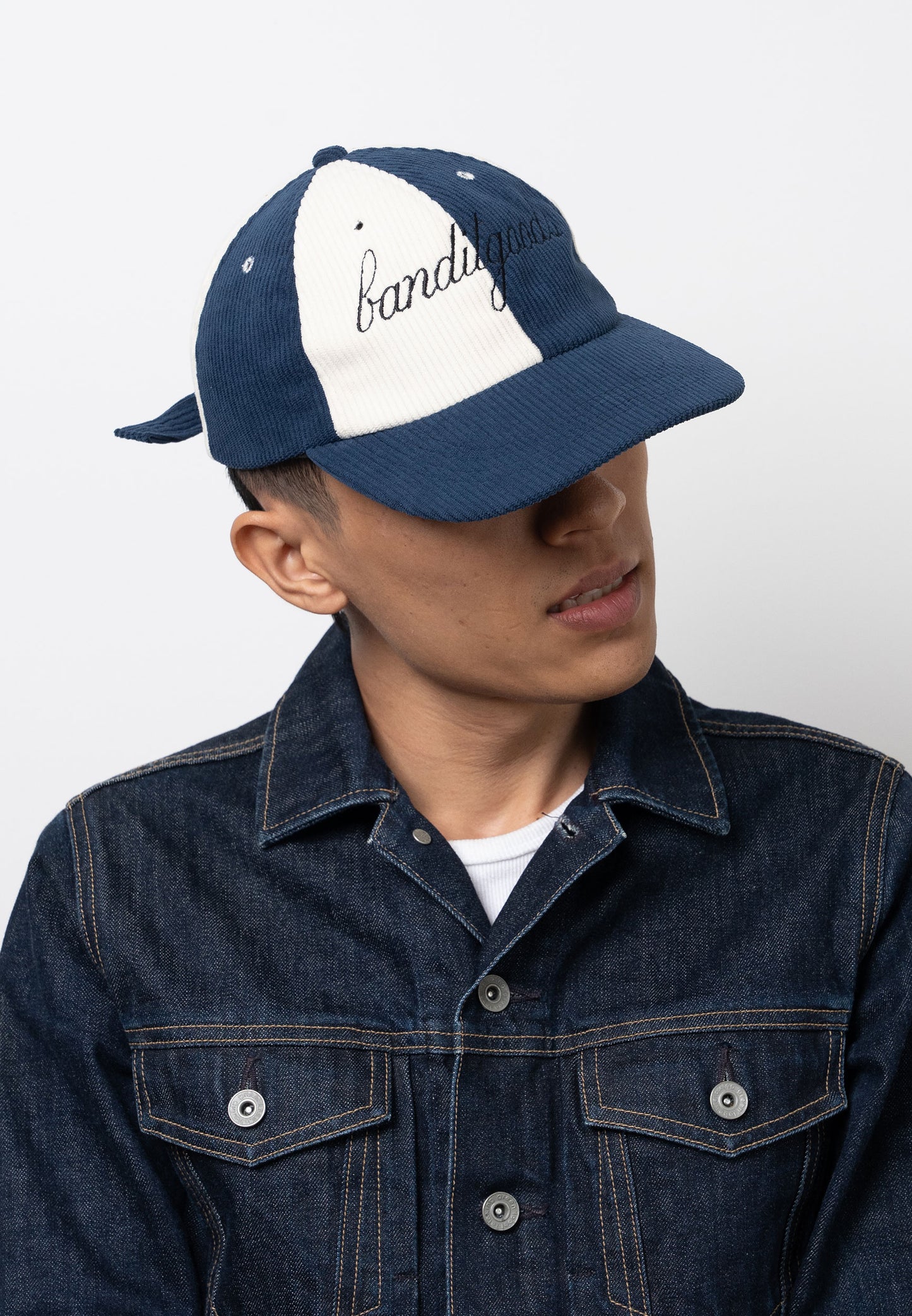 Dane Corduroy Cap (Blue)