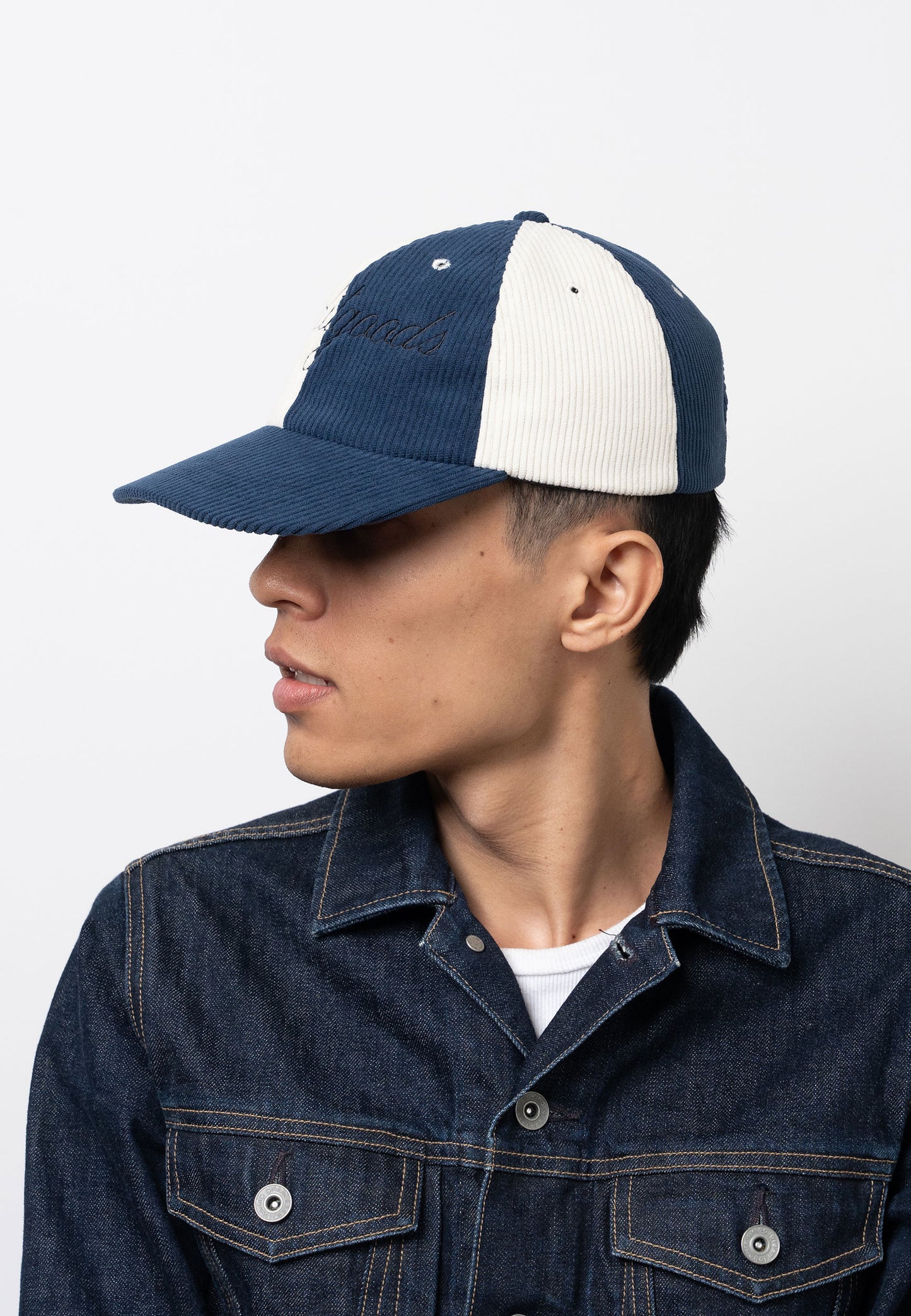 Dane Corduroy Cap (Blue)