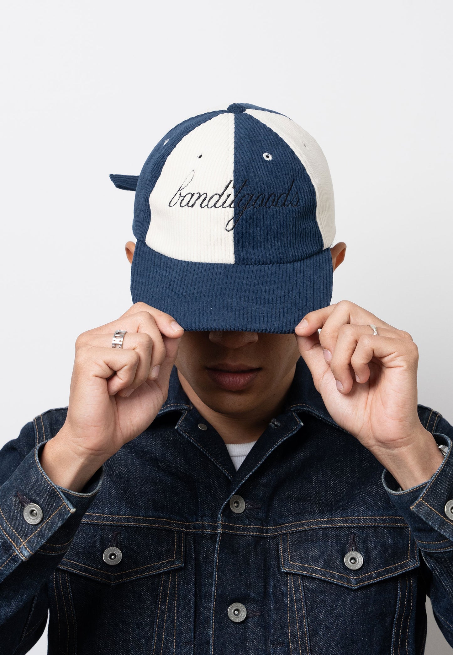 Dane Corduroy Cap (Blue)
