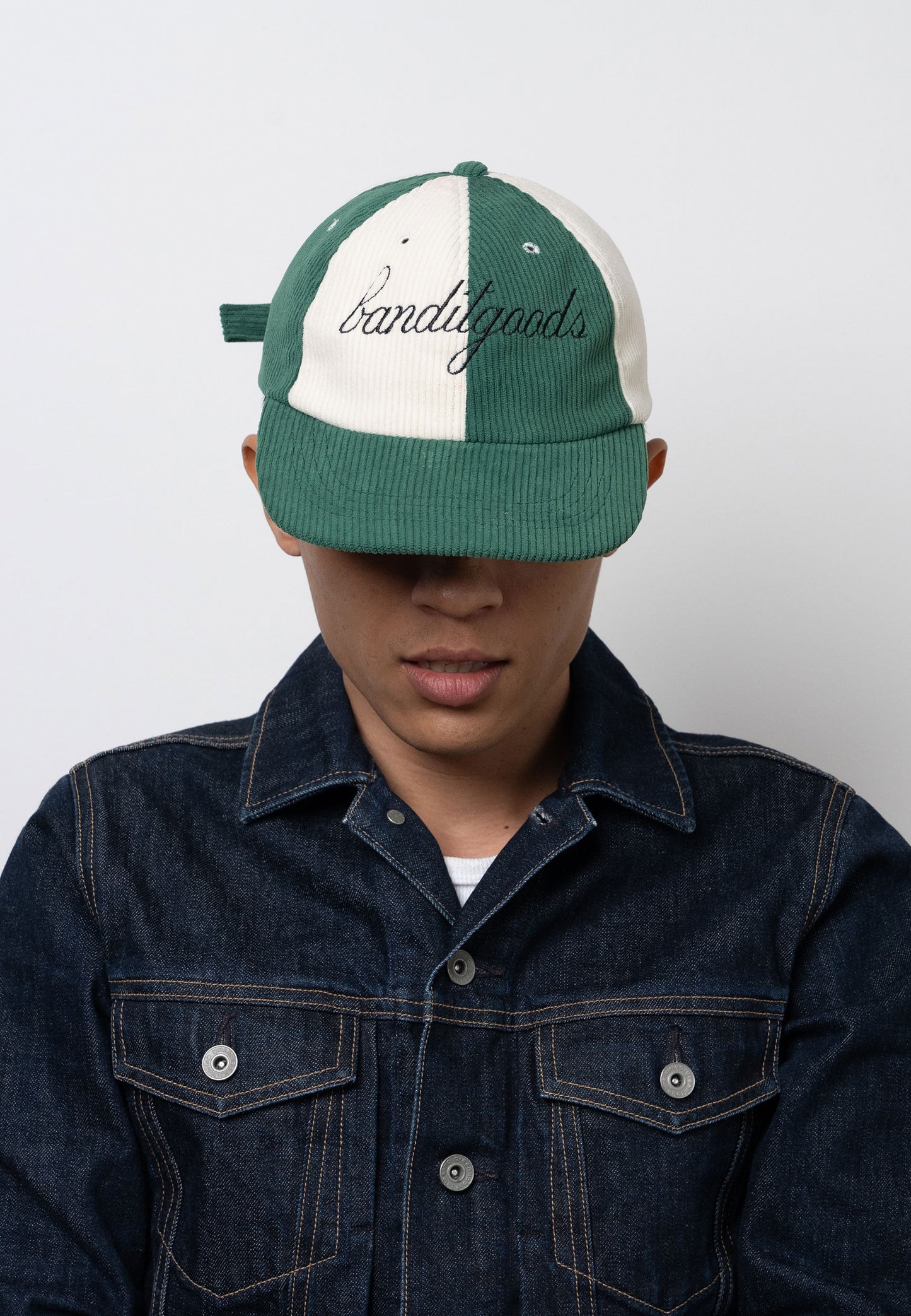 Dane Corduroy Cap (Green)