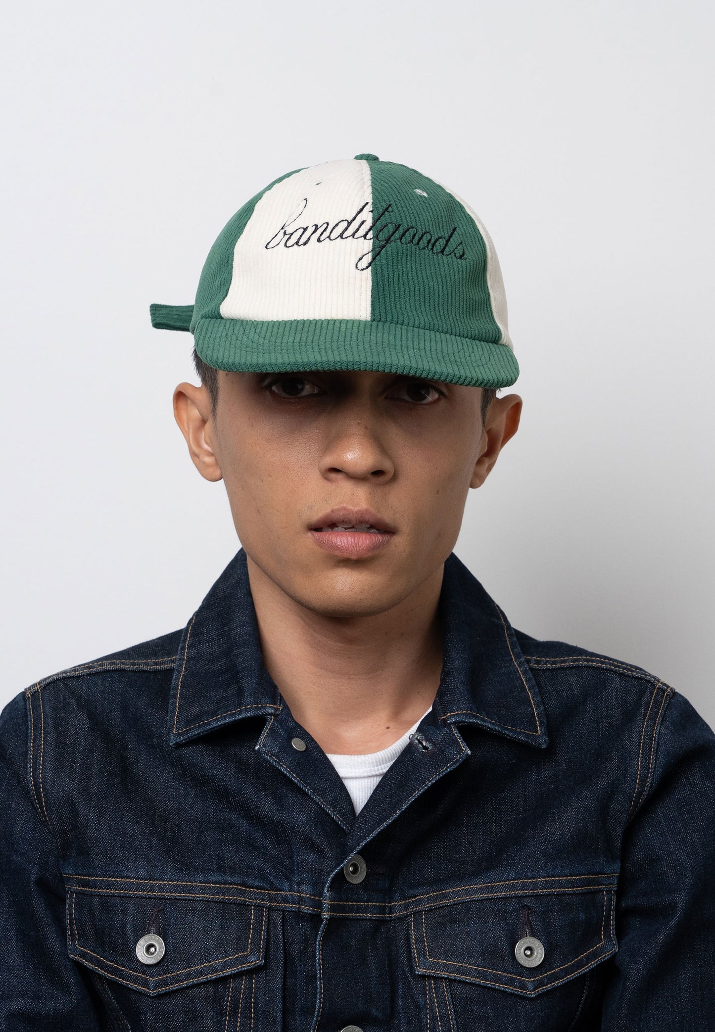 Dane Corduroy Cap (Green)