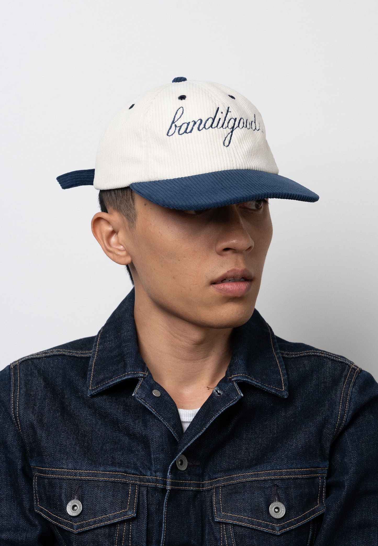 Luis Corduroy Cap (Blue)