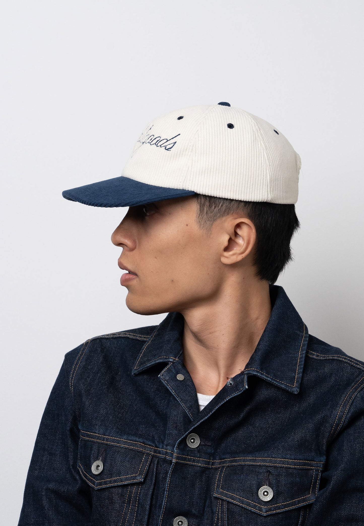 Luis Corduroy Cap (Blue)