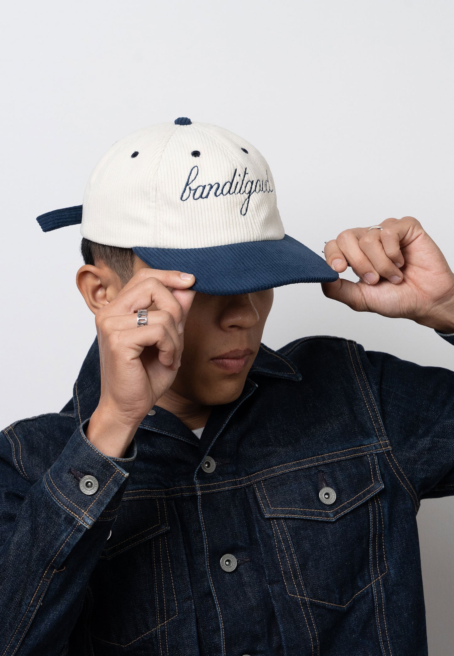 Luis Corduroy Cap (Blue)