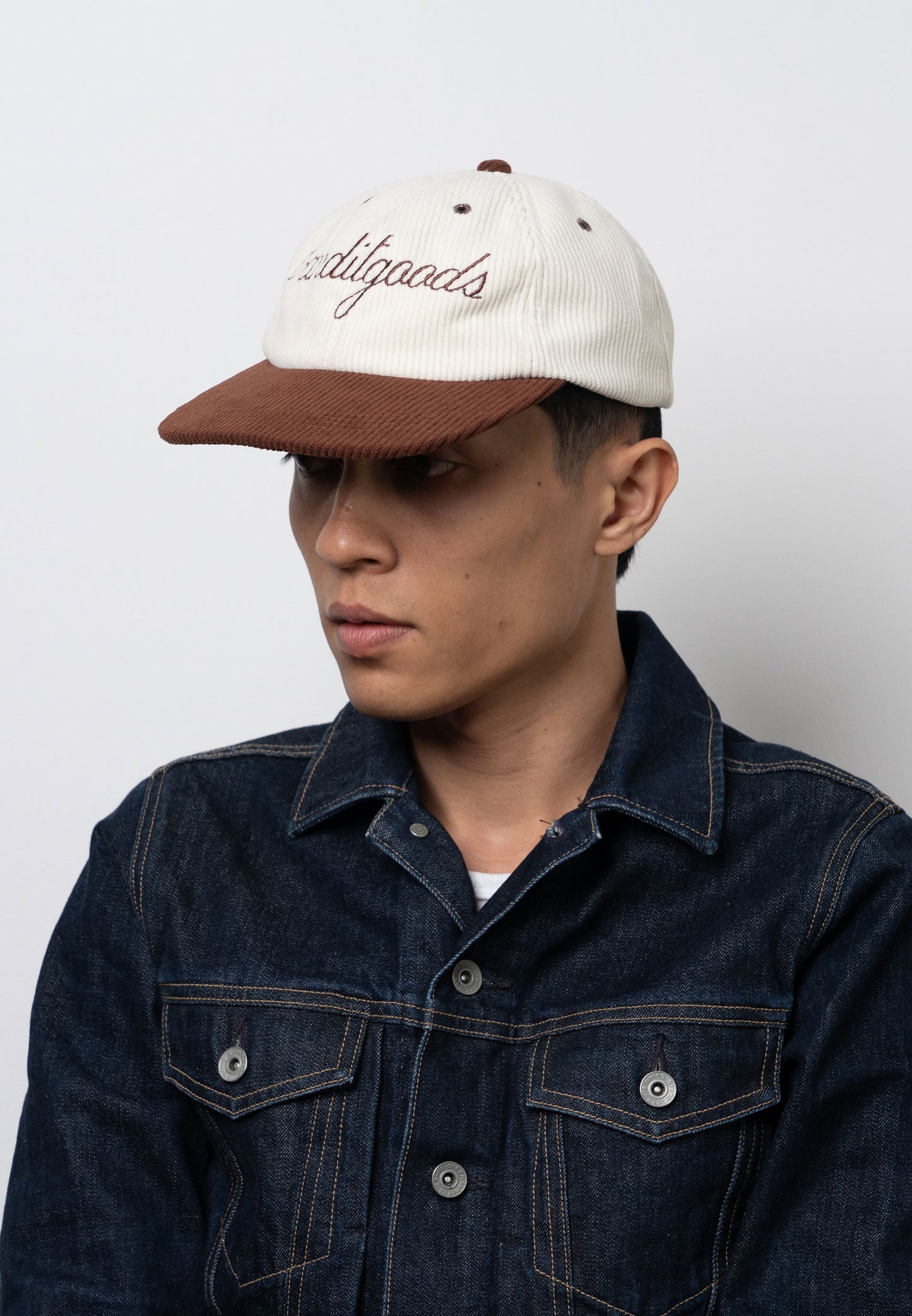 Luis Corduroy Cap (Brown)
