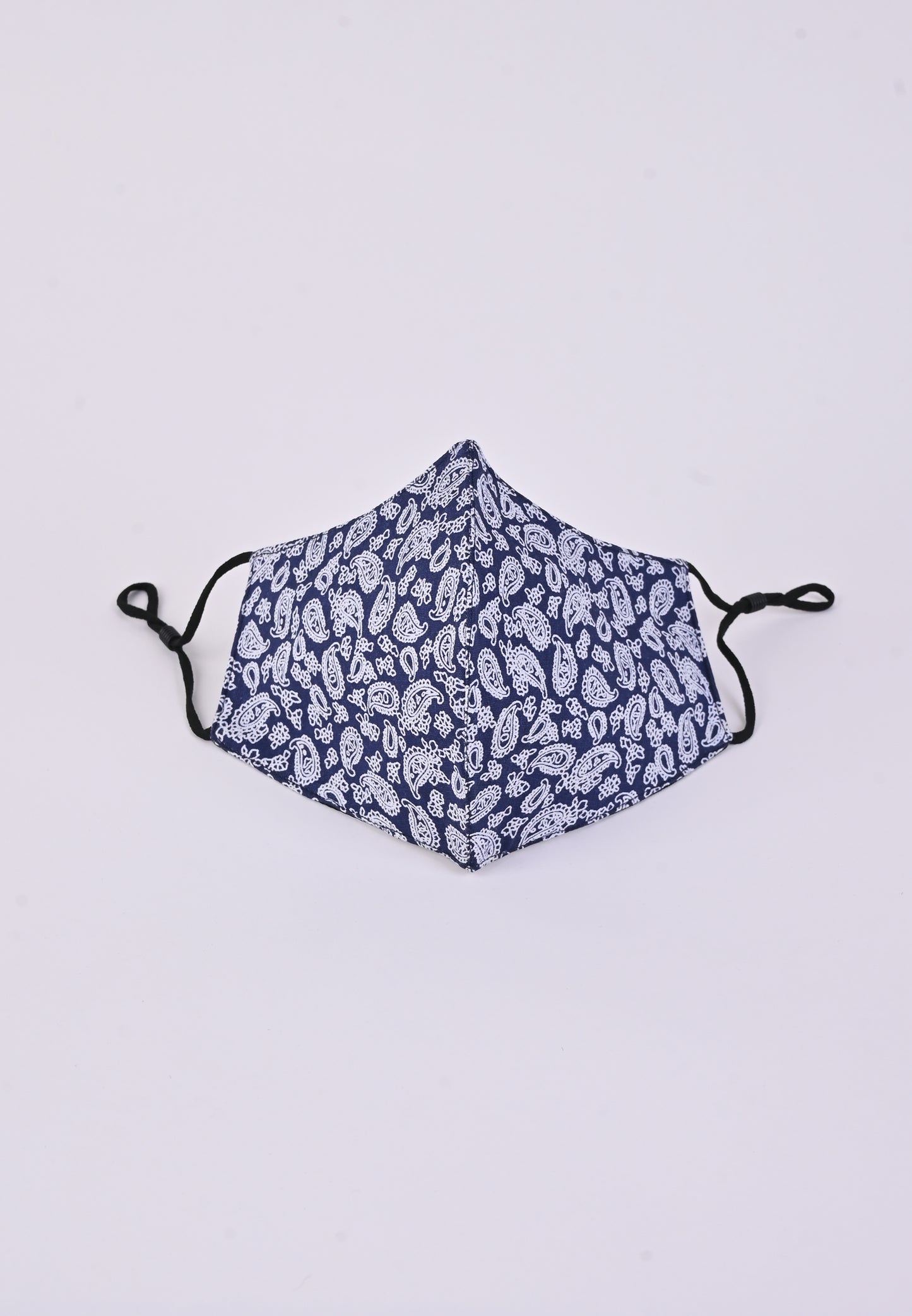 Fashion Mask (Paisley - Light Blue)