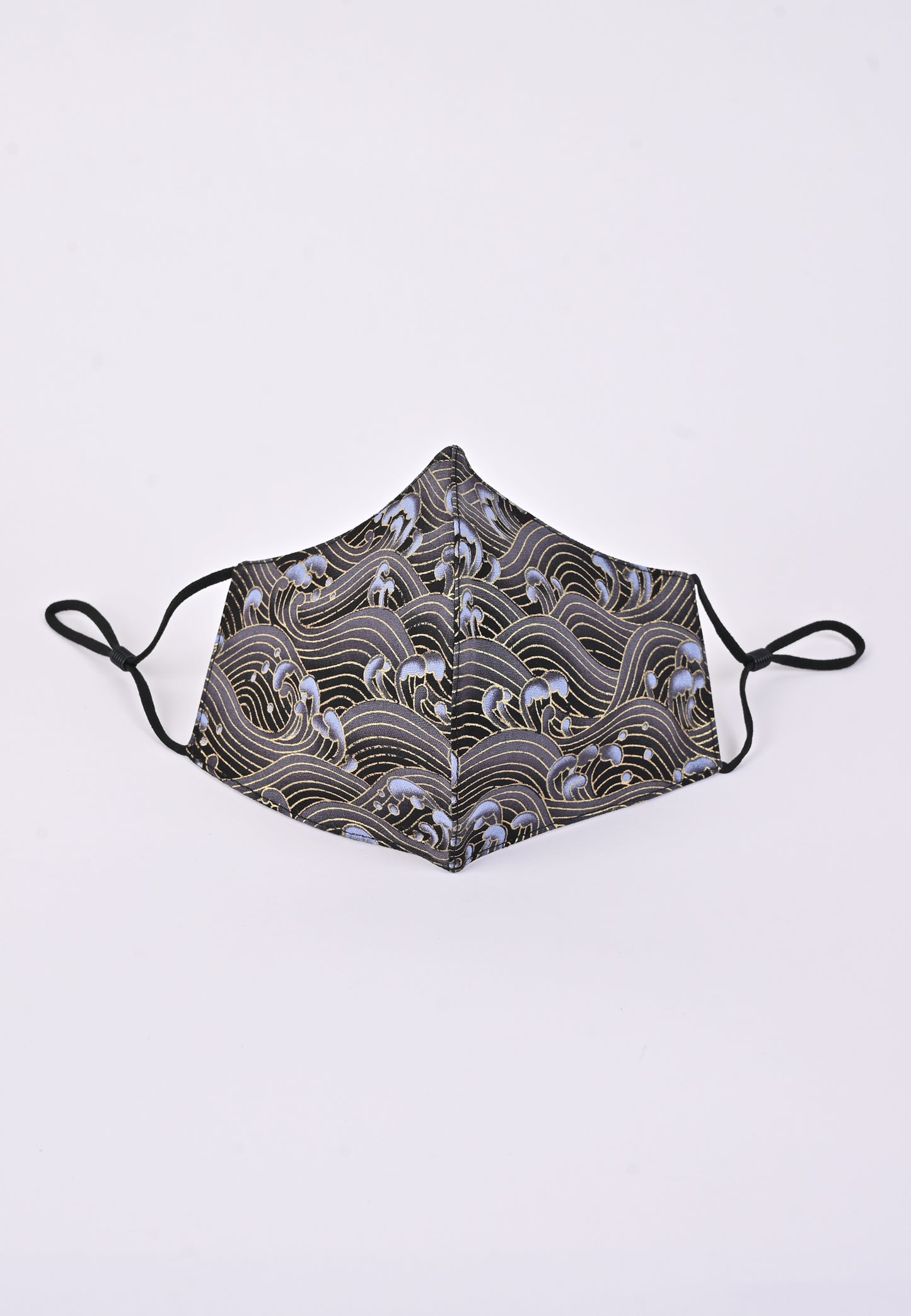 Fashion Mask (Waves - Black)