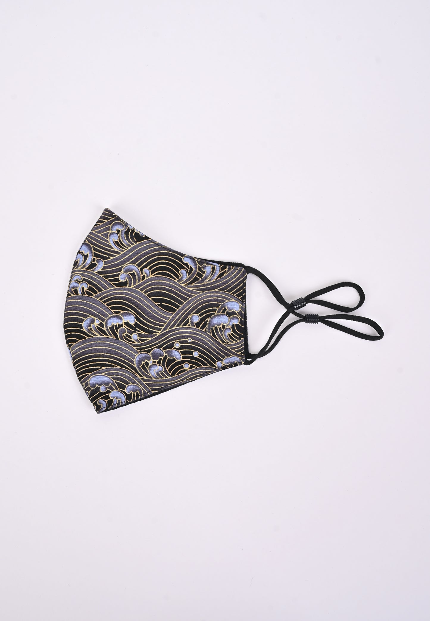 Fashion Mask (Waves - Black)
