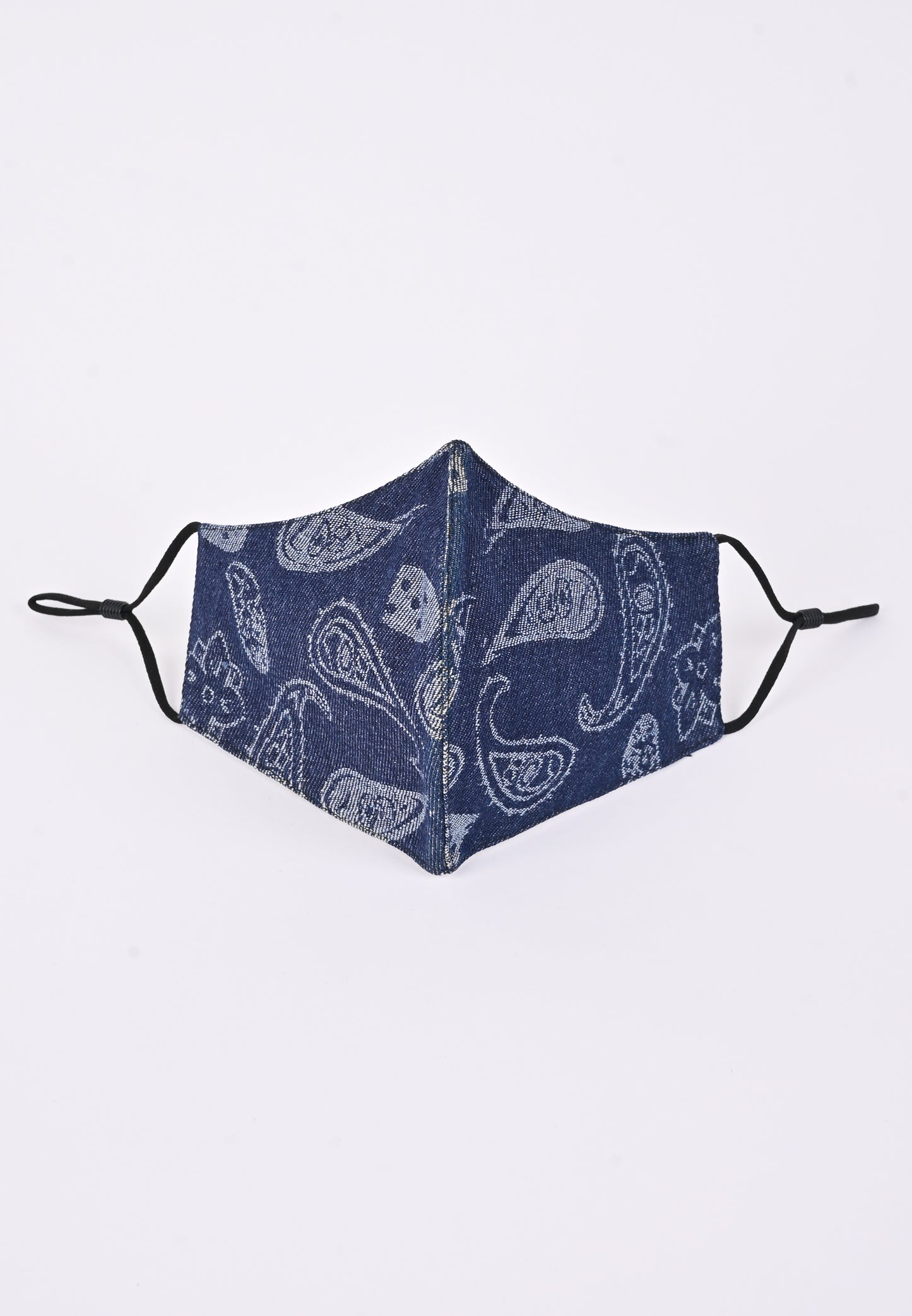 Fashion Mask (Paisley - Dark Blue)