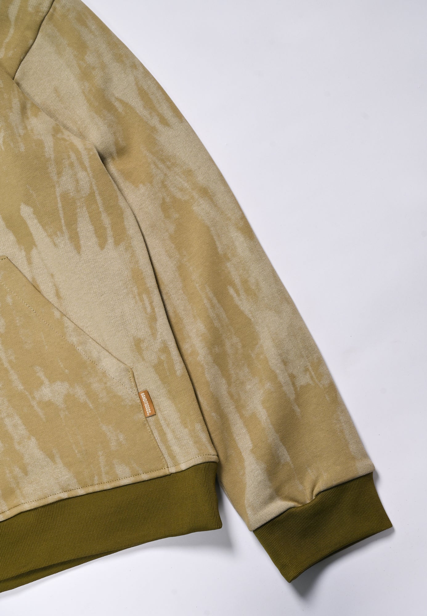 Marc Washed Hoodie (Moss)