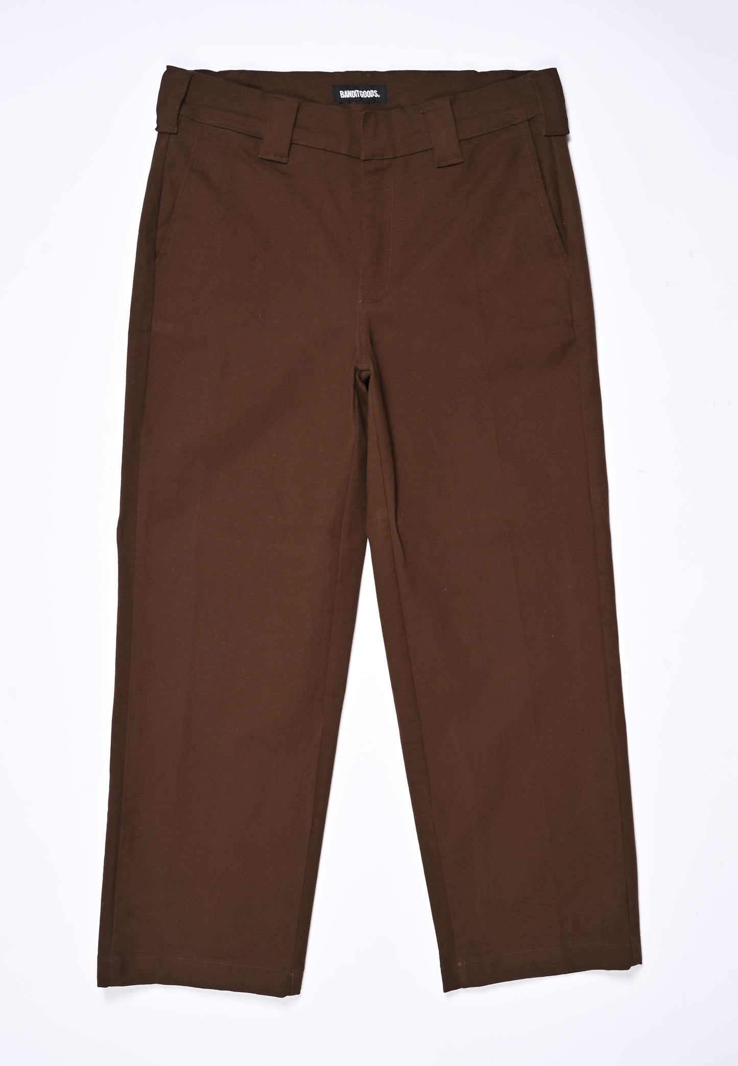 Cole Twill Pants (Chocolate Brown)