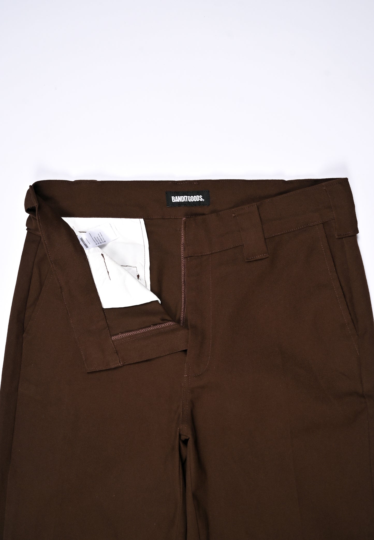 Cole Twill Pants (Chocolate Brown)