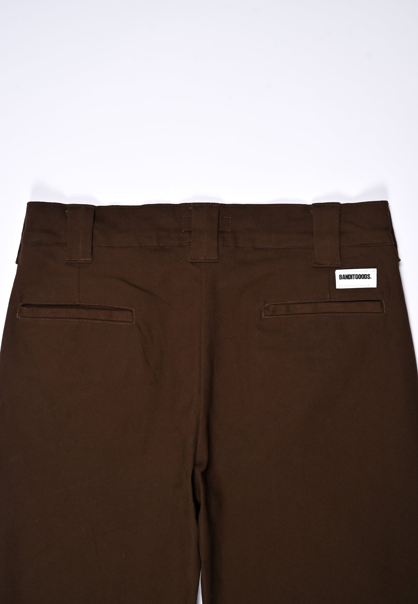 Cole Twill Pants (Chocolate Brown)