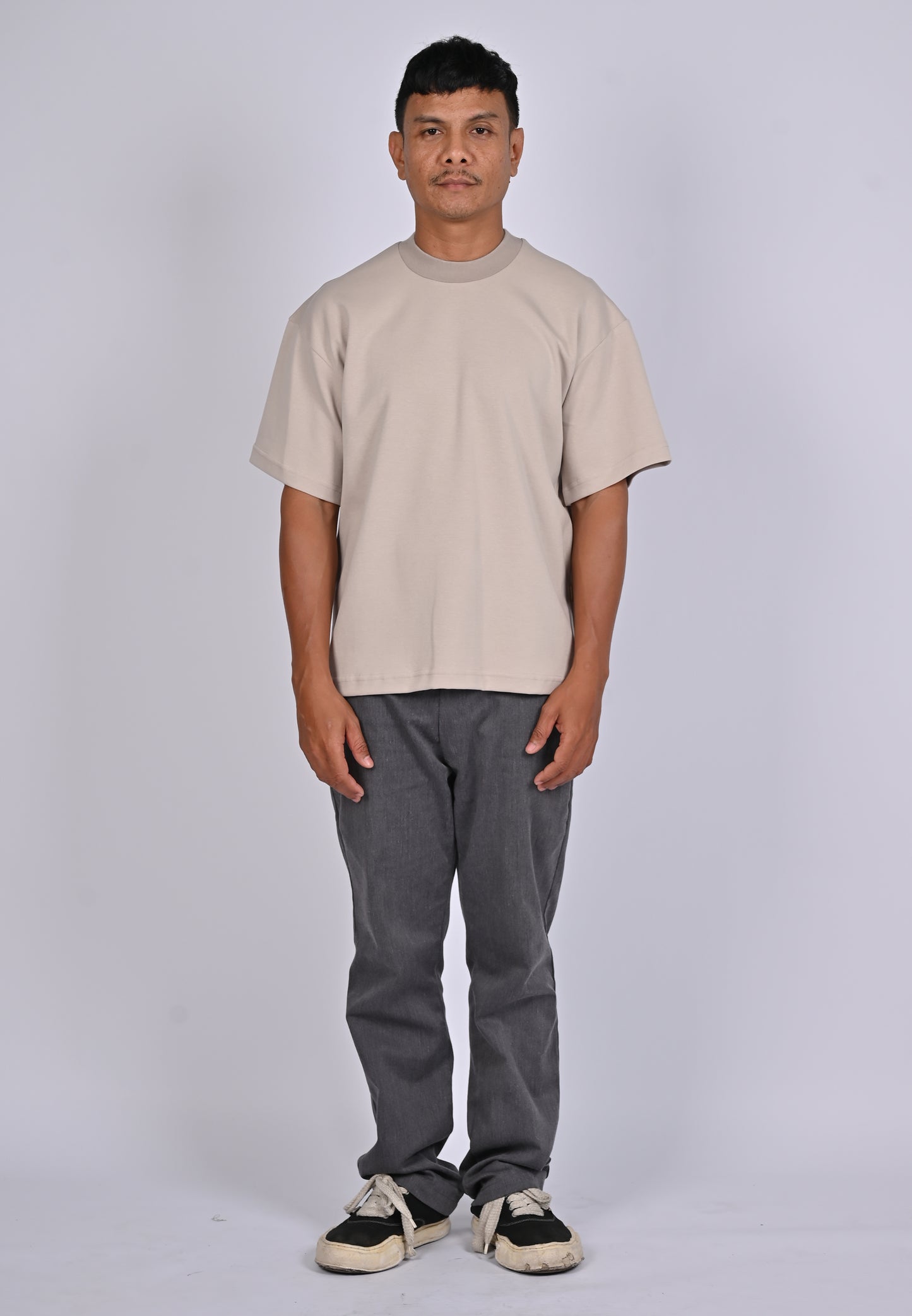 Leon Oversized T-Shirt (Cloud Grey)
