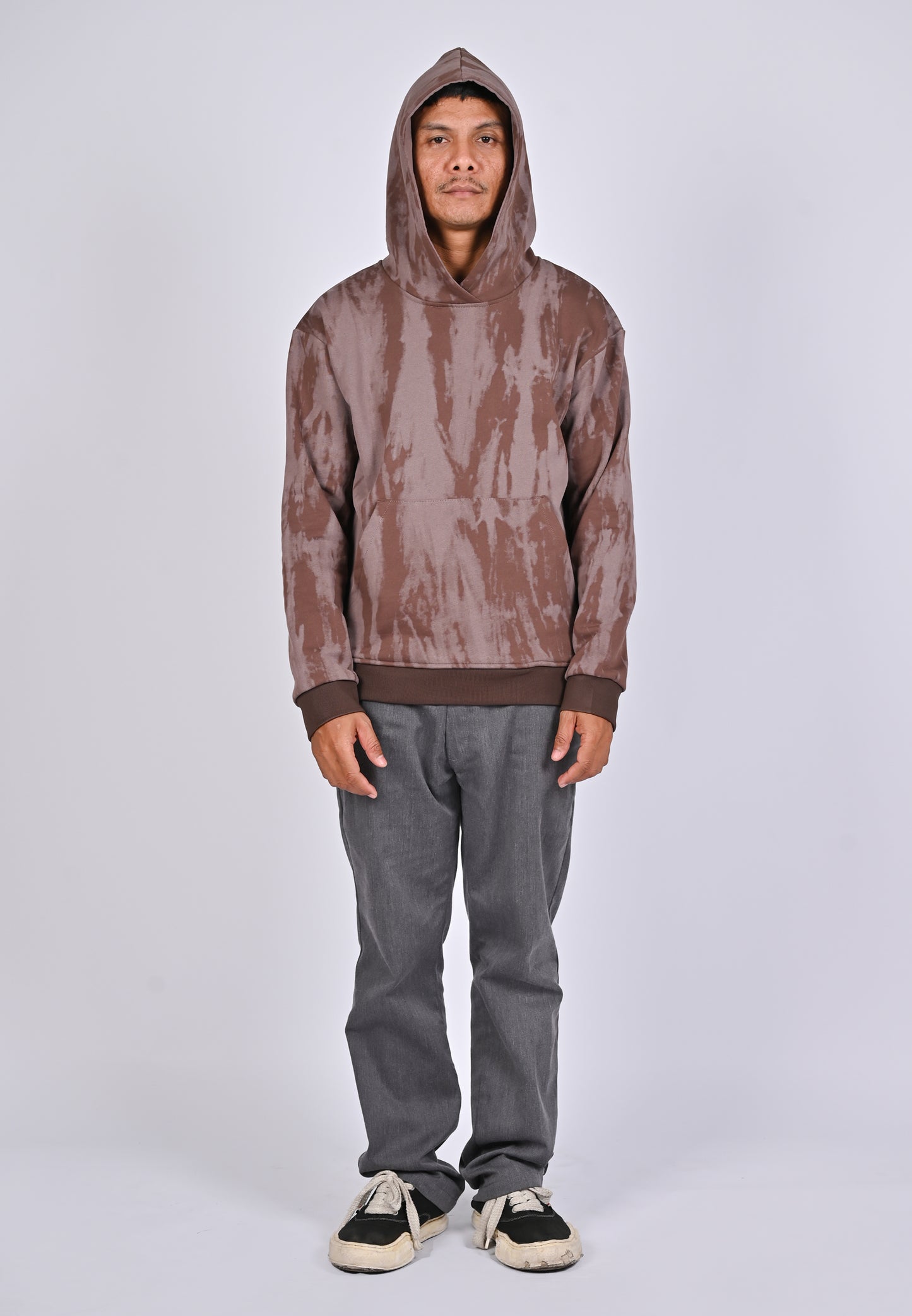 Marc Washed Hoodie (Brown)