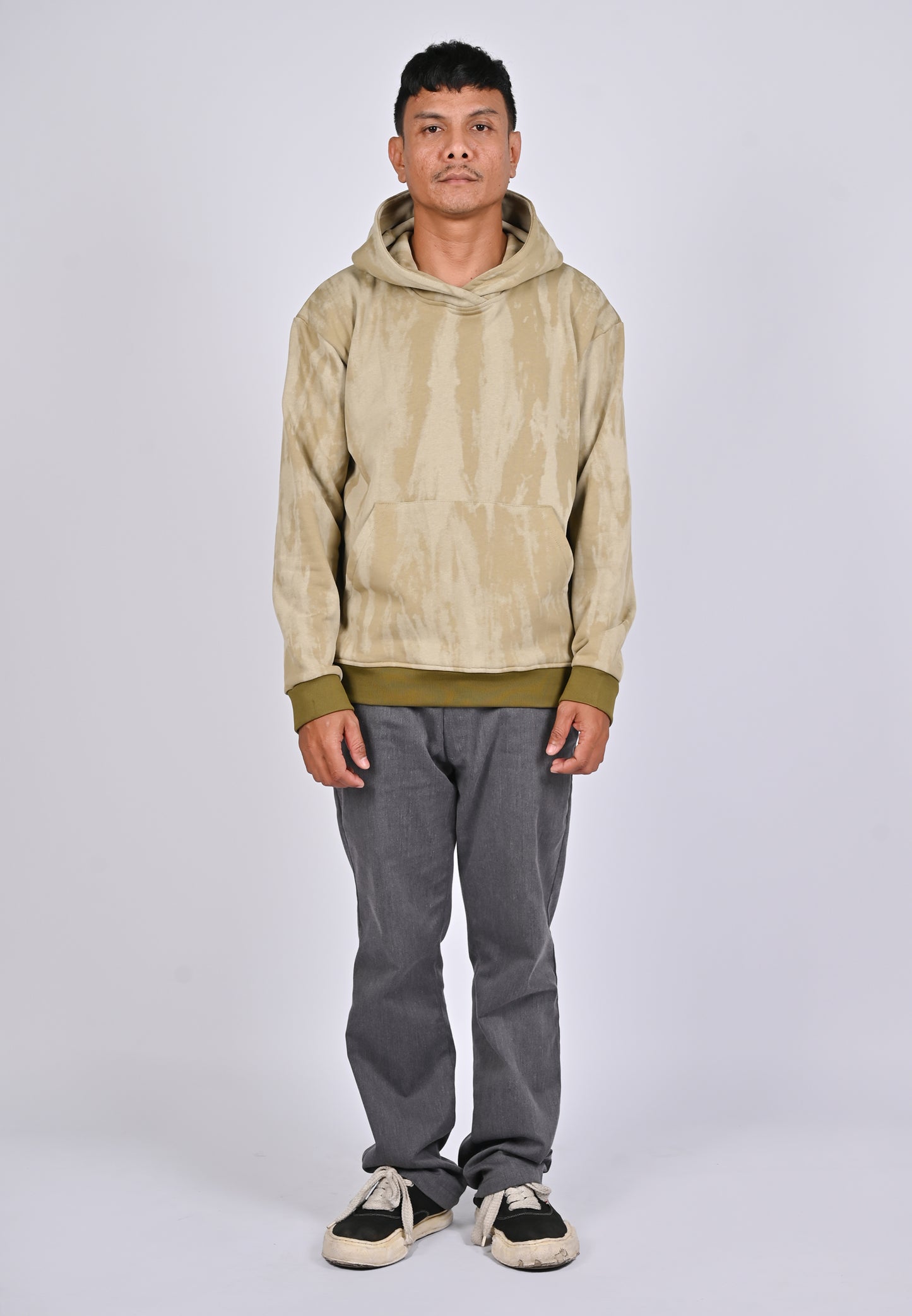 Marc Washed Hoodie (Moss)