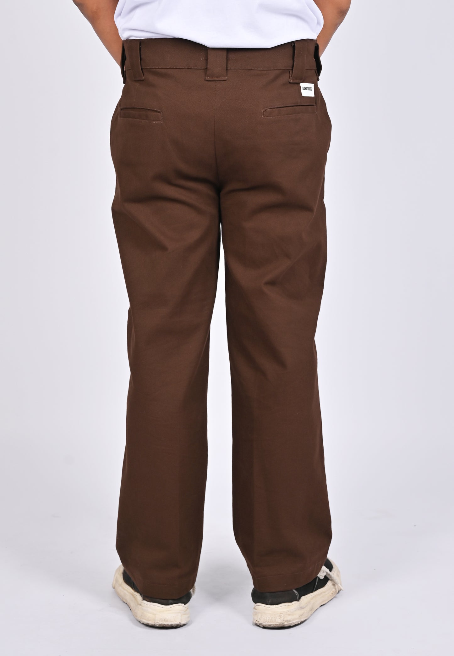 Cole Twill Pants (Chocolate Brown)