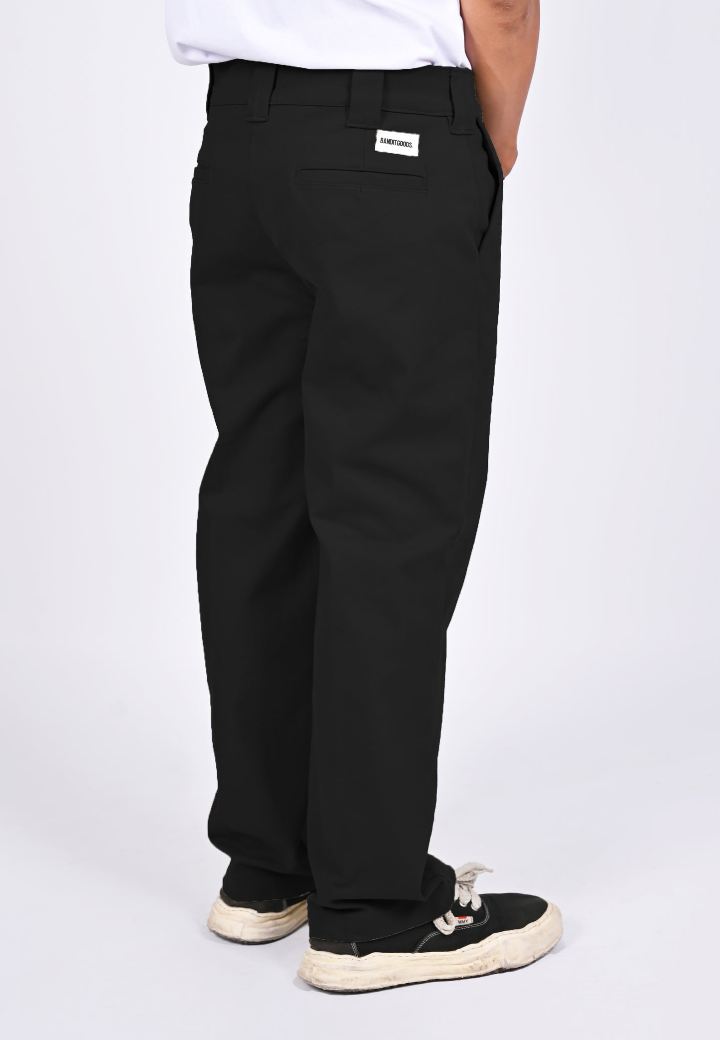 Cole Twill Pants (Black)