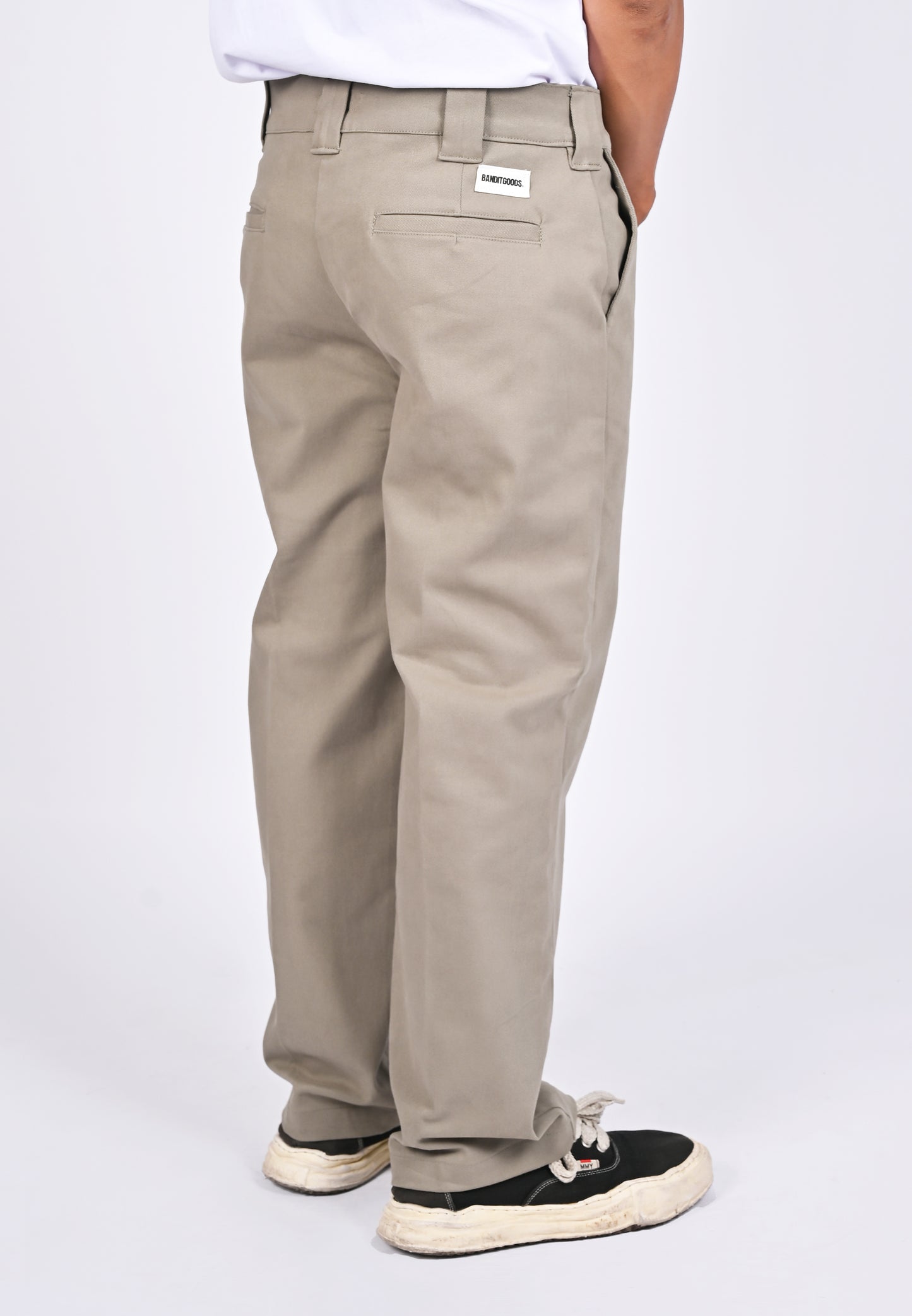 Cole Twill Pants (Grey)