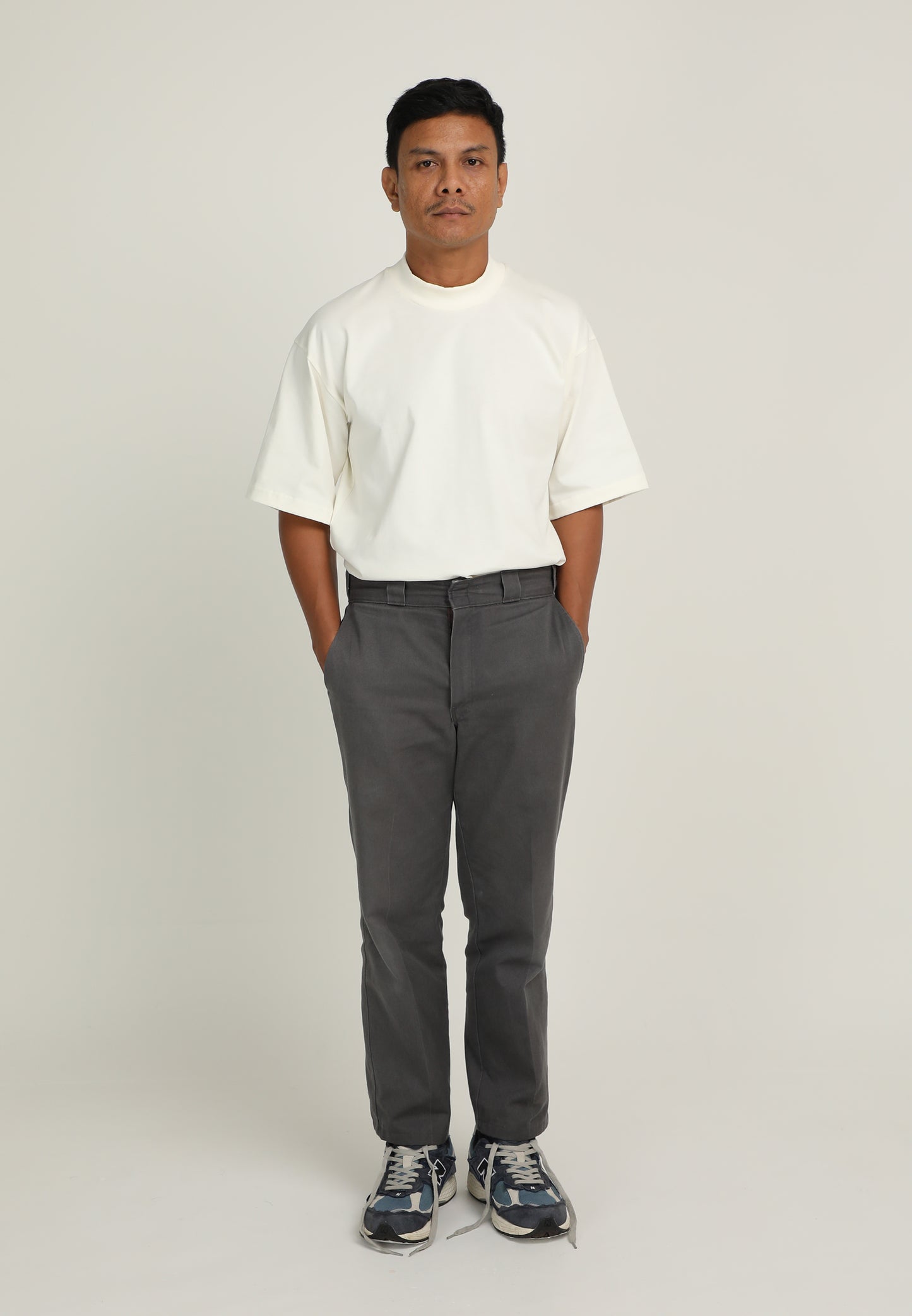 Drew Oversized T-Shirt (Beige)
