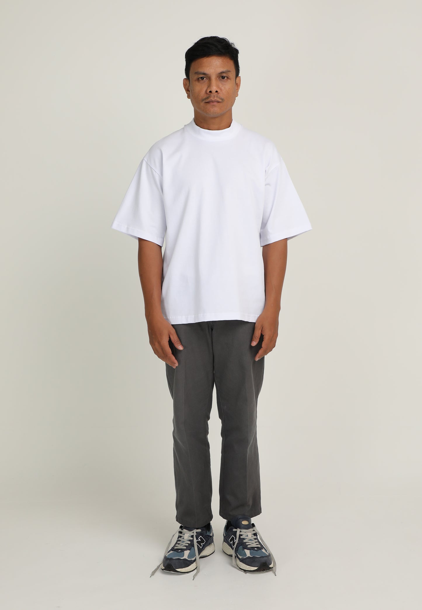 Drew Oversized T-Shirt (White)