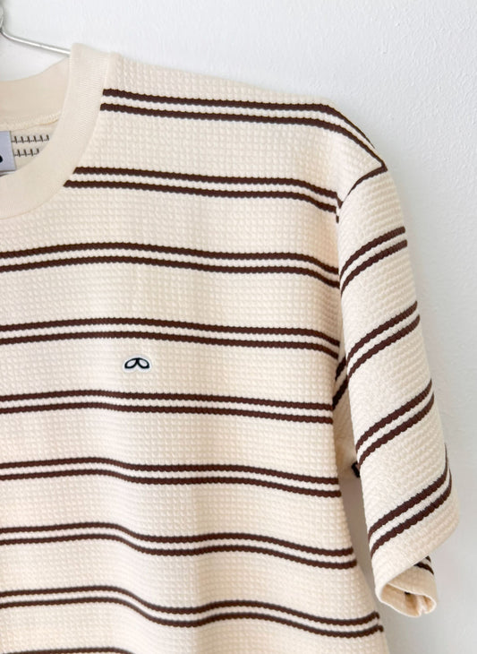 Josh Waffle T-Shirt (Brown)