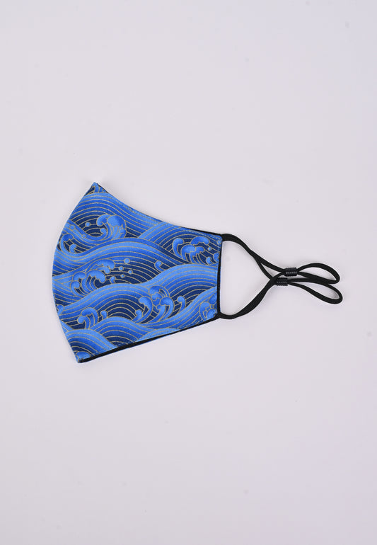 Fashion Mask (Waves - Blue)